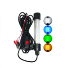 Светодиодный рыболовный светильник s 15 Вт DC12V IP68 зеленый подводная рыбалка лампа погружной лодка ночь полируя лампы привлекают кальмар криля светильник