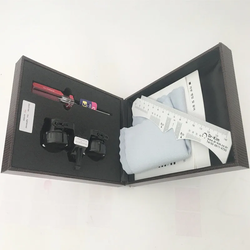Оригинальная Корейская бинокулярная Лупа 1 5/2 5-3 0/4.0X лупа + медицинский