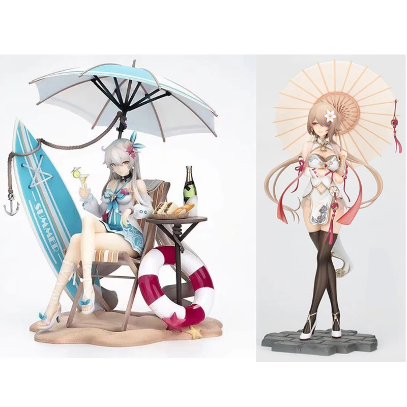 

Honkai Impact 3Rd Anime Figures APEX Kiana Kaslana Parasol Kaiserin Rita Rossweisse PVC Action Figures Toys Model Dolls