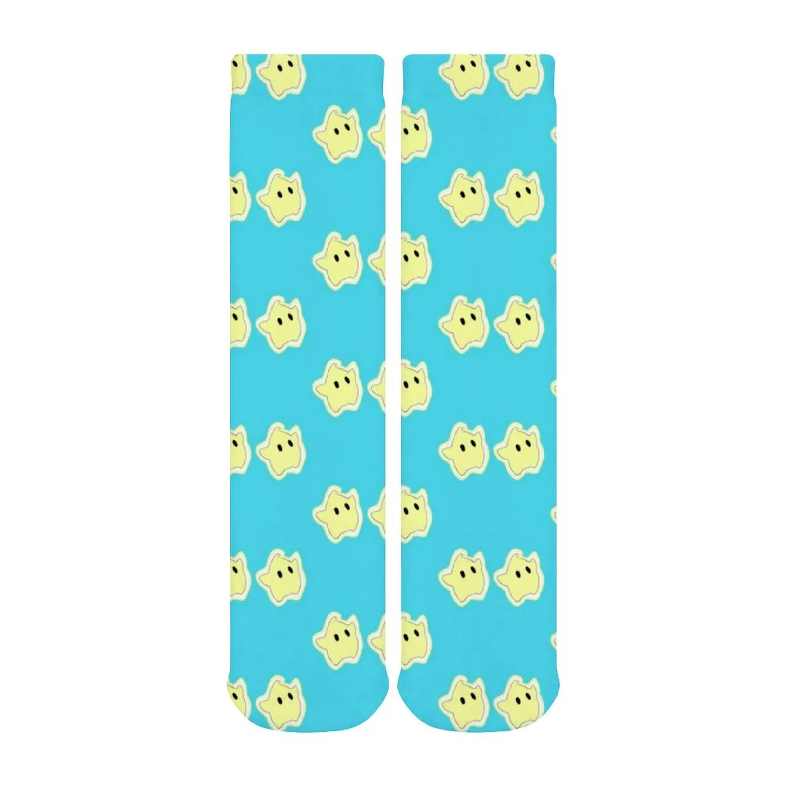 

Star Socks Youth Large Chemical Fiber Stockings Design Evening Non Skid Kawaii Socks