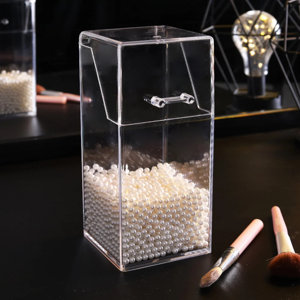 

1Pc Clear Sterilize Cup Hair Salon Tools Storage Holder Combs Scissors Container