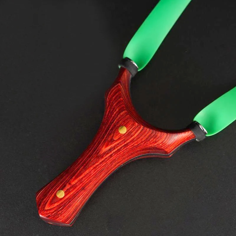 Рогатка для стрельбы из плоской кожи высокой точности летающий тигр однотонная