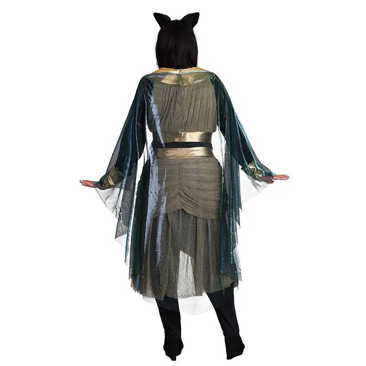 Женский костюм для косплея Bast Bastet Костюм Богини войны Анубис ролевых игр |