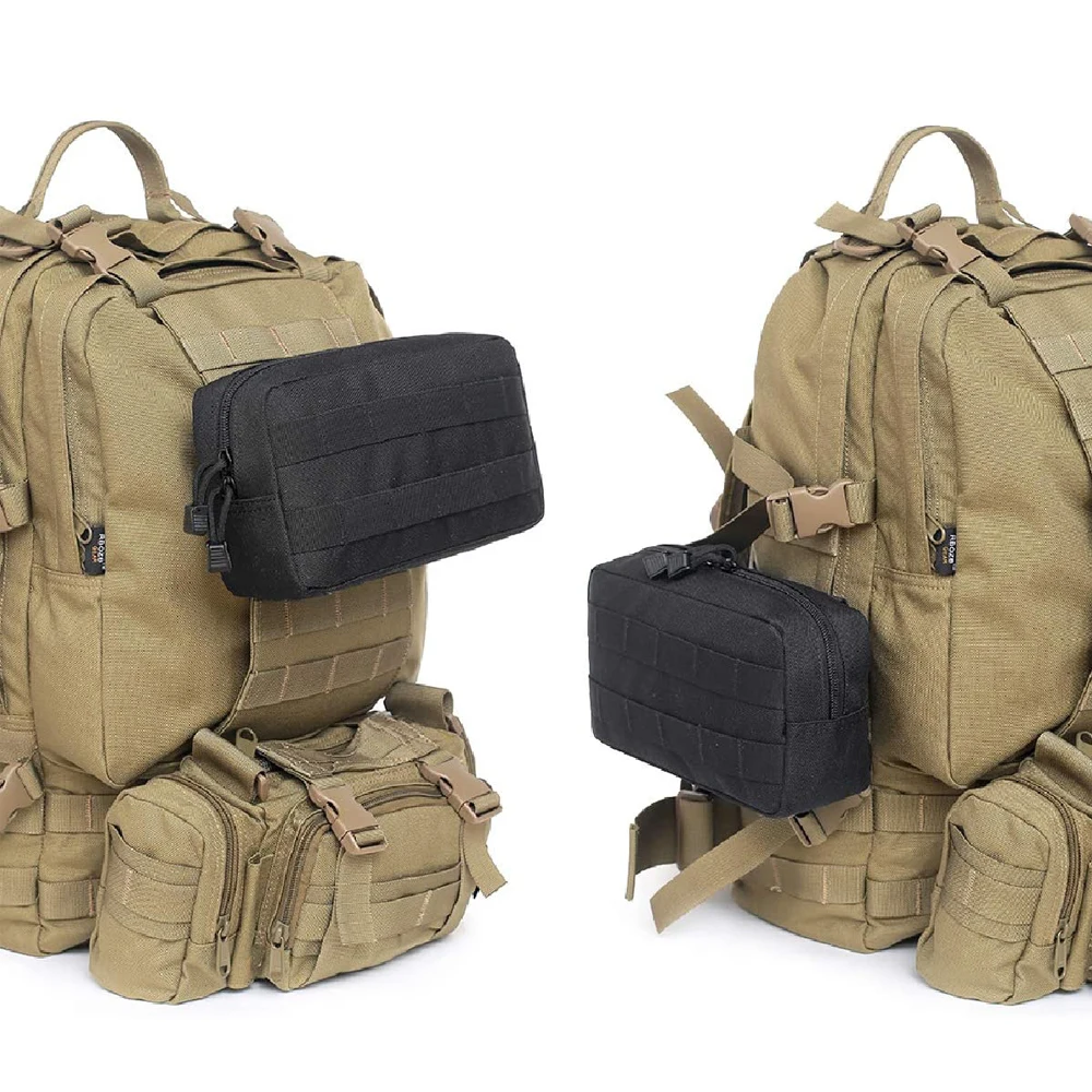 

Tactical Molle Pouch Utility EDC Tool Waist Pack Medical First Aid Pouch Phone Holder Case Hunting Bag Military Storage Bag