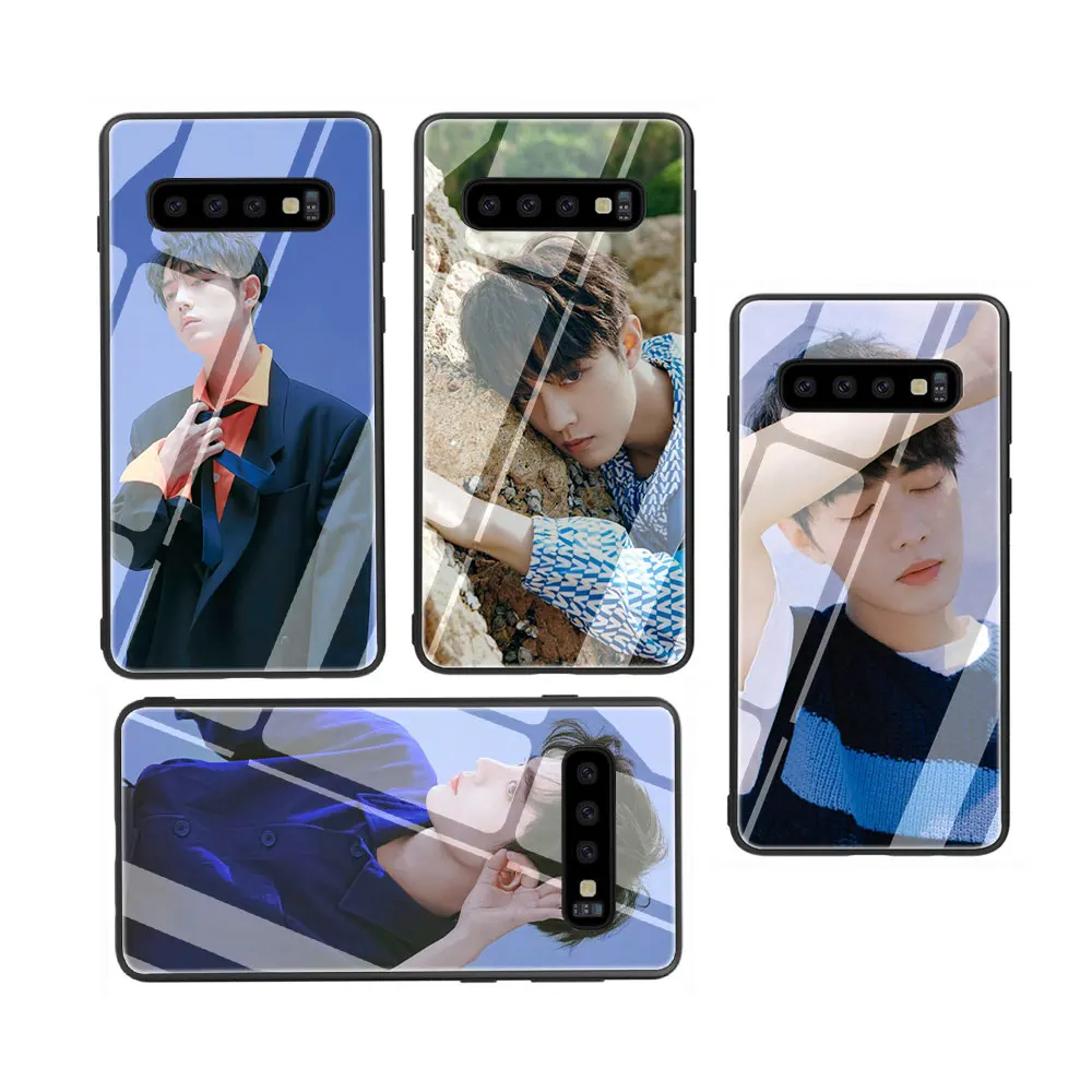 Чехол из закаленного стекла для Galaxy S7 S8 9 10 Plus Note 8 A10 20 30 40 50 60 70|Бамперы| |