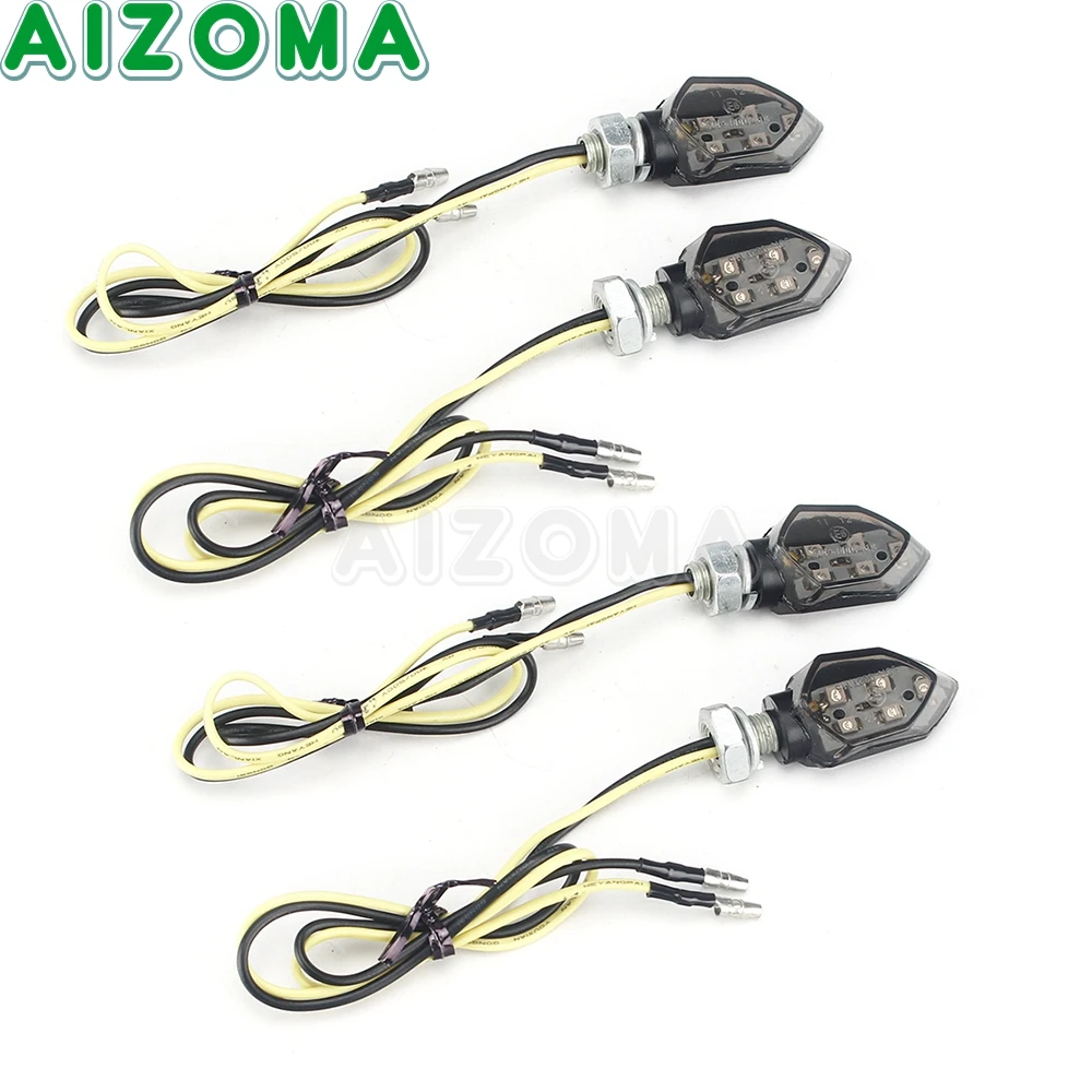 4 шт./2 шт. поворотники для мотоцикла 8 мм |