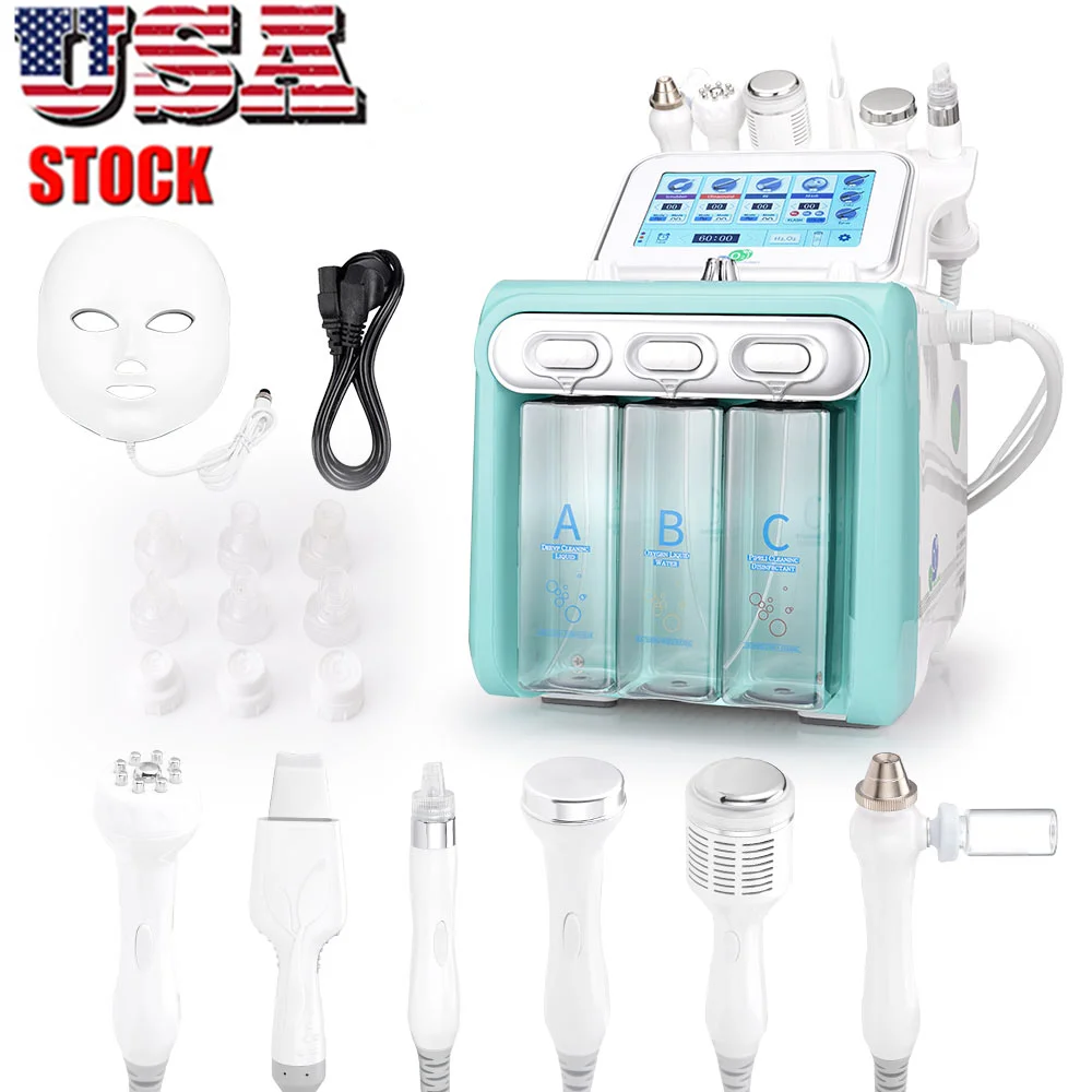 

7-in-1 Facial Cleaner Hydro Dermabrasion Ultrasound Skin Care Machine Body SPA Beauty Machine Salon