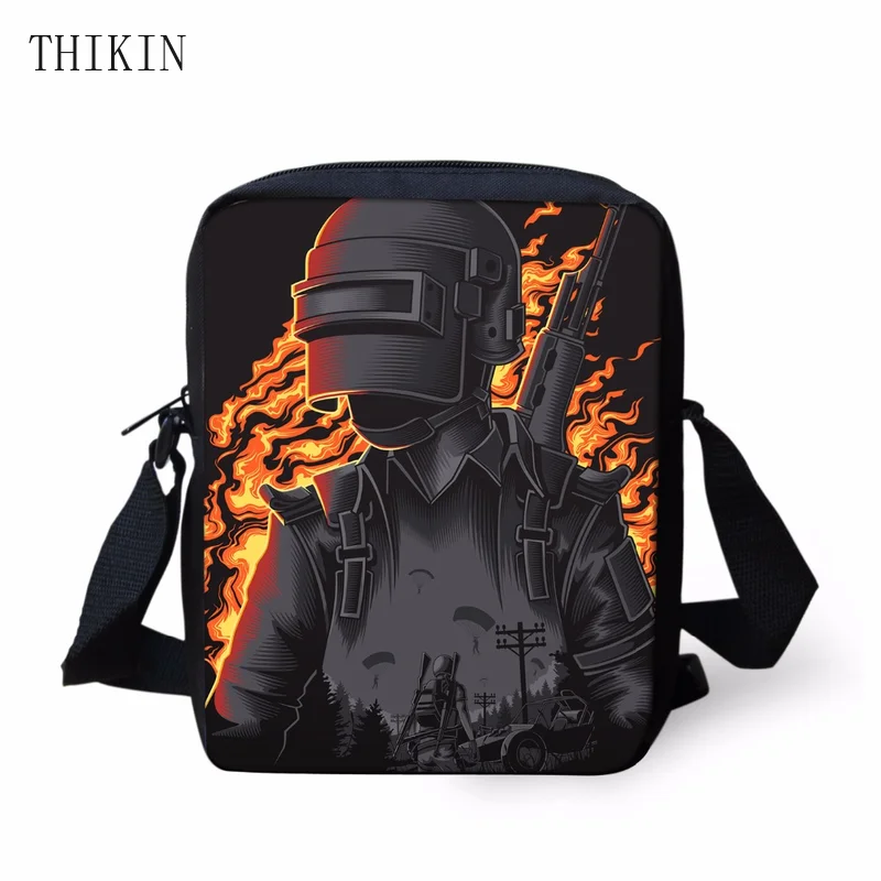 THIKIN новая популярная игра PUBG напечатанный мужской рюкзак для подростков мальчиков ланч бокс Пенал школьный детский подарок разнообразие оптом