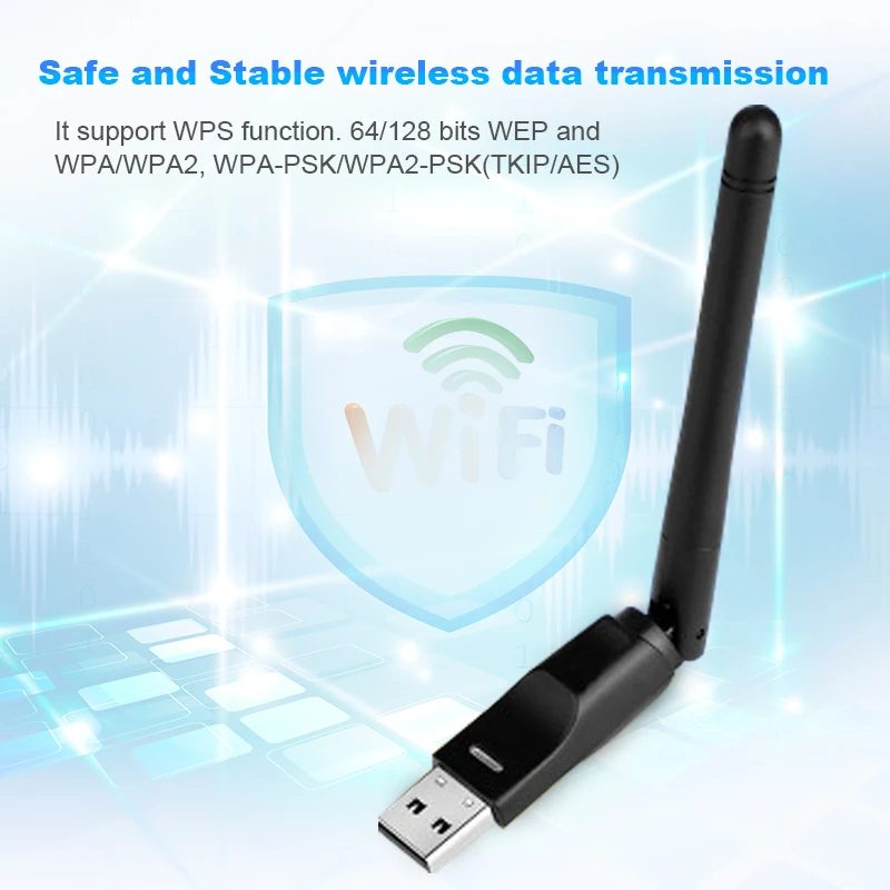 Wi-Fi-адаптер 150 Мбит/с RTL8188EUS 2 дБи | Компьютеры и офис