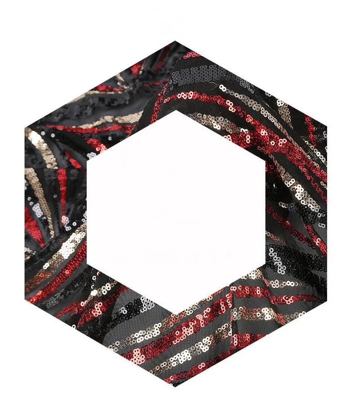 Ширина 135 см Блестящий тюль с вышитыми блестками ткань для дня рождения вечеринки