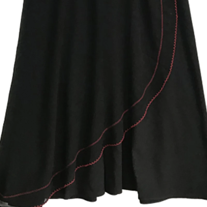 

Oversized dress summer 2020 new chubby girl wear with V-neck Chiffon Skirt