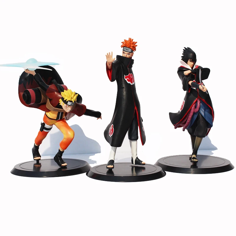 3 шт./лот Аниме фигурки аниме модели игрушки|naruto action figures toys|figure model toyfigure toy |