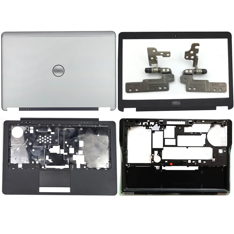 

For Dell Latitude E7440 0HV9NN 0D0M8R 002TN1 0C98T7 0946F7 Laptop LCD Back Cover/Front Bezel/Hinges/Palmrest/Bottom Case