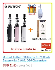 Bigsale 2 шт./лот, комплект JUSTFOG FOG1, ограниченная серия, 1500 мАч, встроенный аккумулятор, все в одном комплекте, vape pen2ML для обоих пусковых устройств