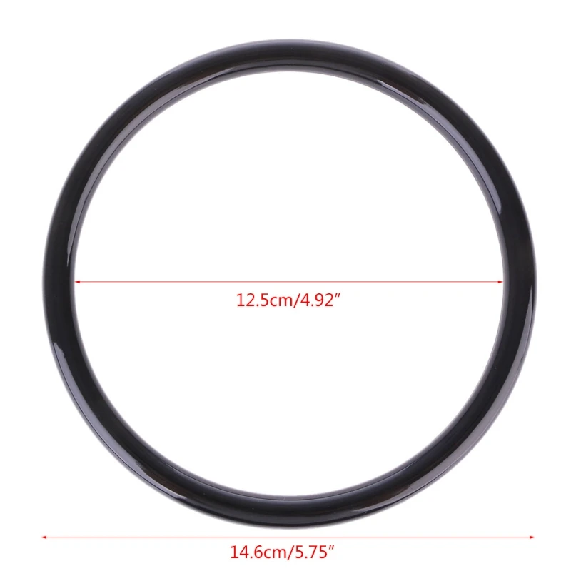 

Home Bag Round Plastic Purse Handle Replacement DIY Handbag Accessories P82C