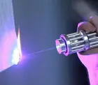 Высокомощный Синий Лазерный фонарь 1000 нм м, Фокусируемый лазерный прицел, фонарик, горящая спичка, сжигание сигар
