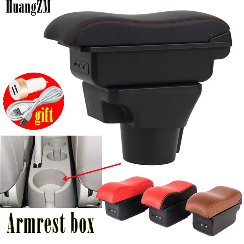 Подлокотник для KIA Rio 2 подлокотник 2006 2007 2008 2009 2010 2011 автомобильный аксессуары