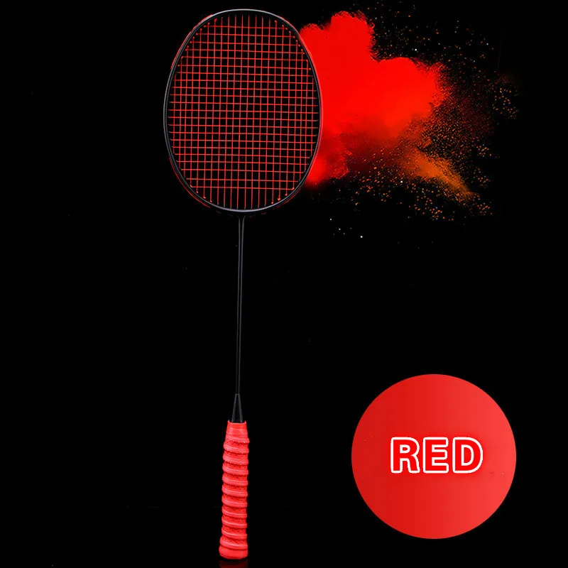 Карбоновая ракетка для бадминтона KAILITE со шнуром и настилкой 4U G5 24 30