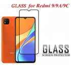 3D полное клеевое закаленное стекло для Xiaomi Redmi 9A 9C Полное покрытие экрана протектор экрана 9H Взрывозащищенная пленка для Xiaomi Redmi 9