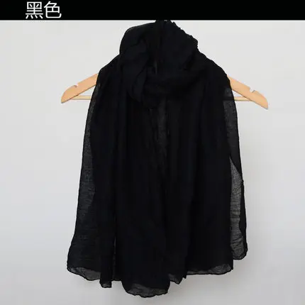 Новый женский весенний и осенний Чистый Шарф Длинный Baitie солнцезащитный шарф