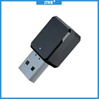 Беспроводной адаптер JTKE USB для приемника Bluetooth 5,0, Музыкальные динамики с микрофоном, 3,5 мм AUX автомобильный стерео аудио адаптер
