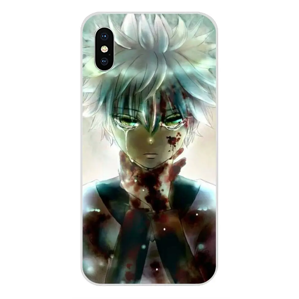 Чехол для телефона Hunter X Killua Art с аниме принтом Samsung Galaxy Note 5 8 9 S3 S4 S5 S6 S7 S8 S9 S10 5G mini Edge