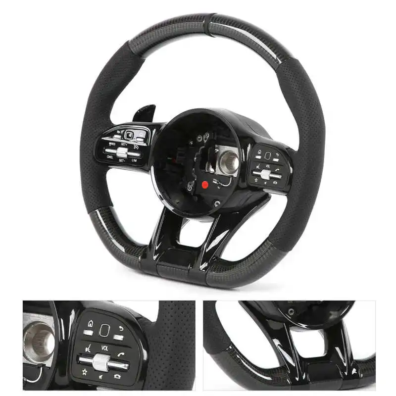 Сменное Рулевое колесо для AMG Performance из углеродного волокна Mercedes-Benz A/B/C/E/S/G/GLC/GLE Class