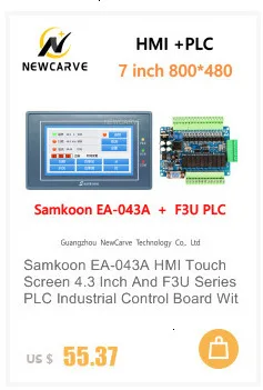 Kinco HP043-20DT PLC программируемый контроллер HMI Сенсорный экран 4,3 дюйма интерфейс человека Newcarve