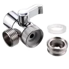 Адаптер для смесителя, кухонный разветвитель для раковины, переключающий клапан, коннектор для водопроводного крана, аксессуары для туалета, биде, душа