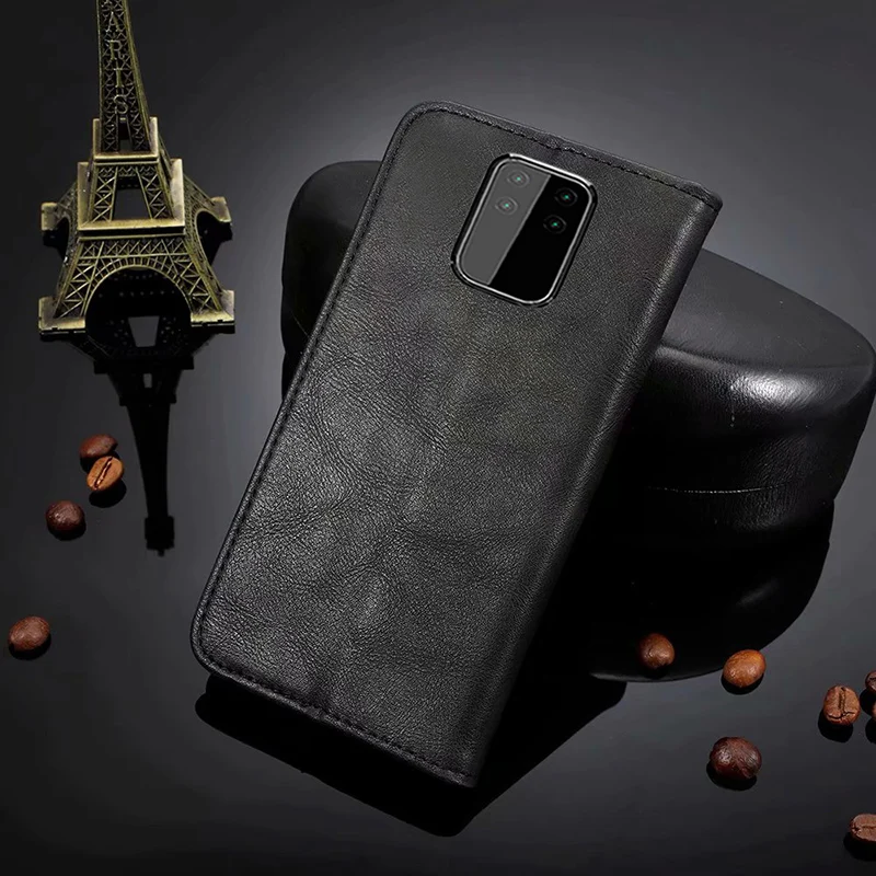 Для Redmi Note 9 Pro Max чехол 9S кожаный флип Магнитный чехол-кошелек для Xiaomi силиконовый |