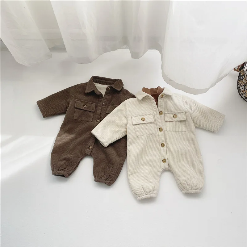 

Baby Girl Winter Clothes Children Infant Kids Romper Baby Girls Boy Cloud Suit Round Neck Long Sleeve One-piece Garment Newborn