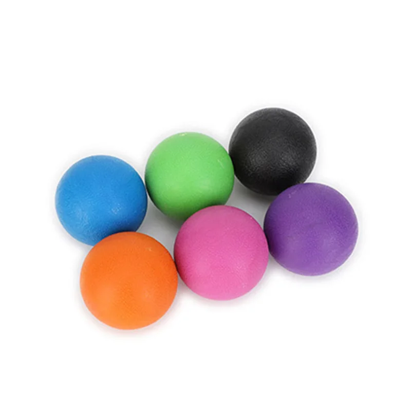 Мяч для Лакросса из ТПЭ фитнеса снятия триггерных точек Массажный мяч