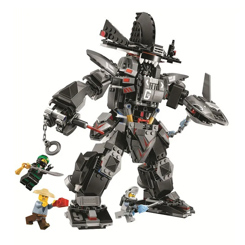 Ninjagoed Garma Mecha Man строительные блоки комплект кирпичи классический фильм модель ниндзя детские игрушки для детей подарок
