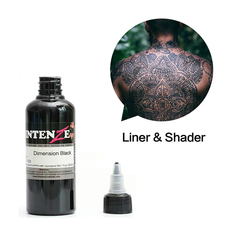 1 шт. мощный бровей Косметика чернил для татуажа черный временные чернила 3 oz