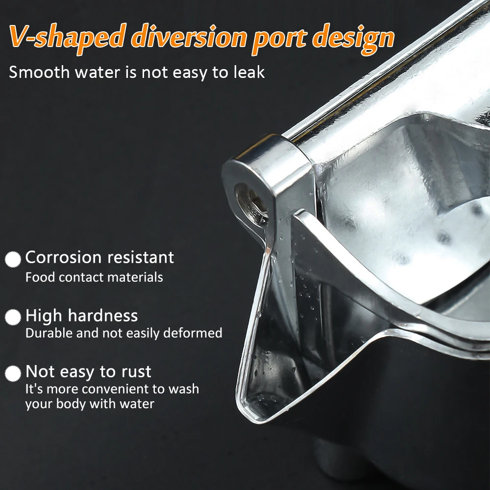 

Manual Juicer Household Aluminum Alloy Fruit Manual Juicer Lemon Orange Juicer Mini Kitchen Filter Juicer Squeezing Tool