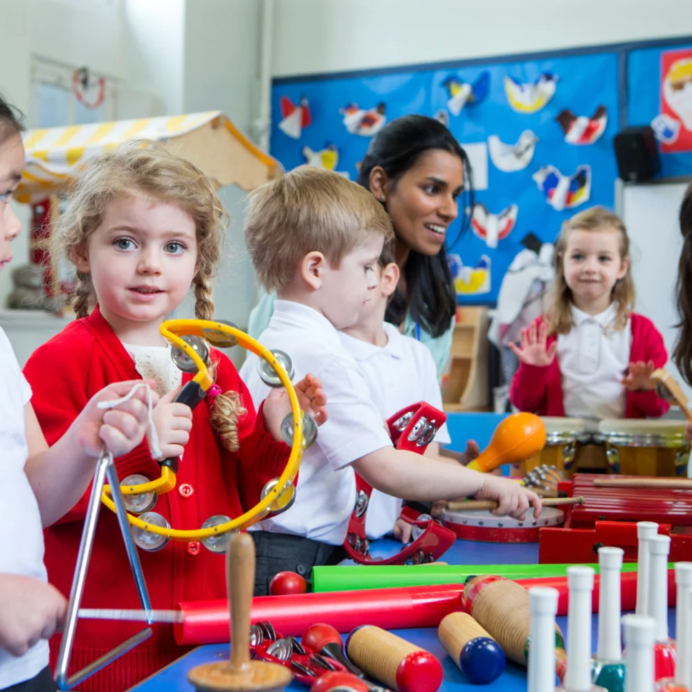 

1 Set of Percussion Instruments Set Kids Musical Toys Early Educational Toys