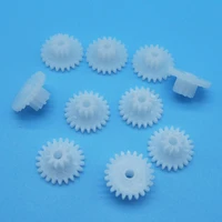 22102b 0 5m double layer gears 22 t 10 teeth pom plastic pinion wheel diy toy accessories 10pcs sample order