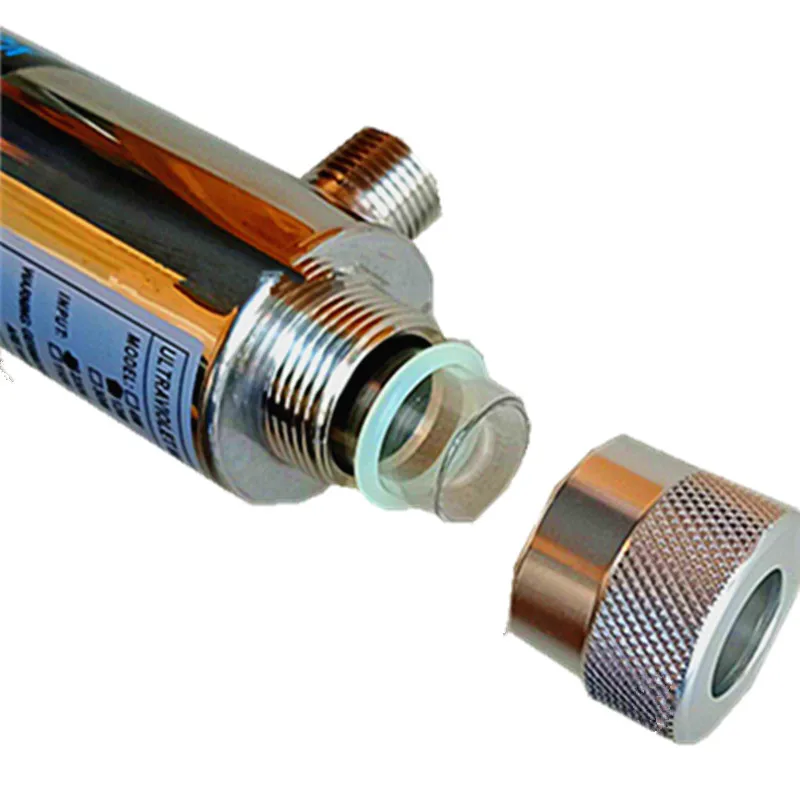 

Stainless Steel UV Water Sterilizer Ultraviolet Tube Lamp Direct Drink Water Disinfection Filter Aquarium Fish Tank Purifier