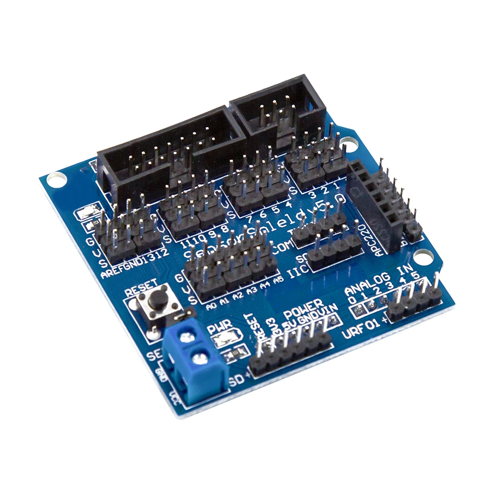 V5.0 сенсор Щит Плата расширения для arduino электронные строительные блоки робот
