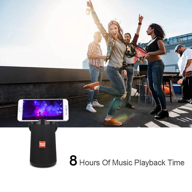 Портативная Bluetooth Колонка высокой мощности водонепроницаемая 3d колонка