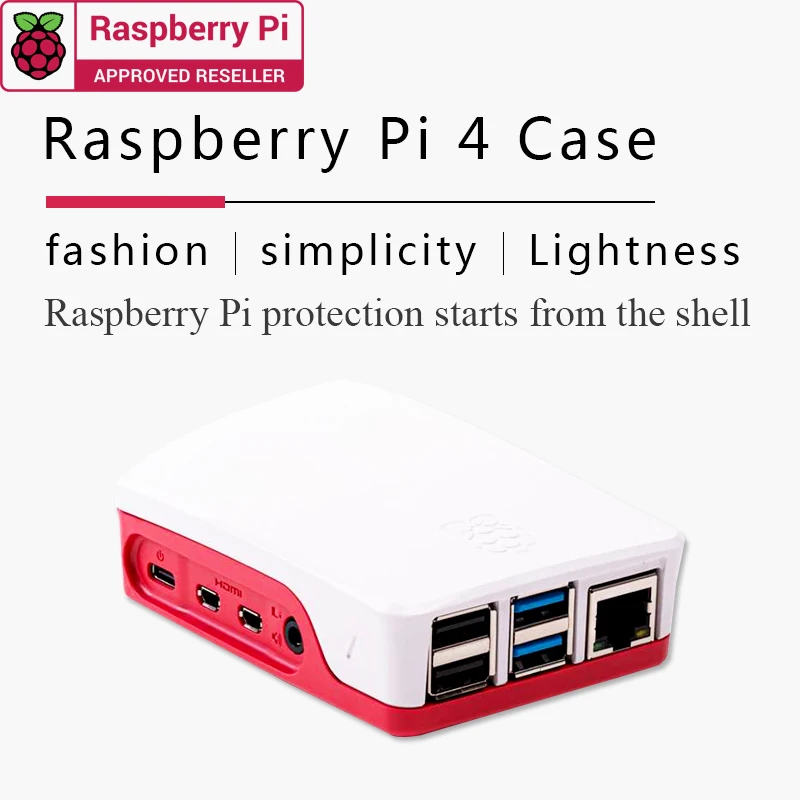 Официальный чехол Raspberry Pi 4 для 4B 1G/2G/4G | Компьютеры и офис