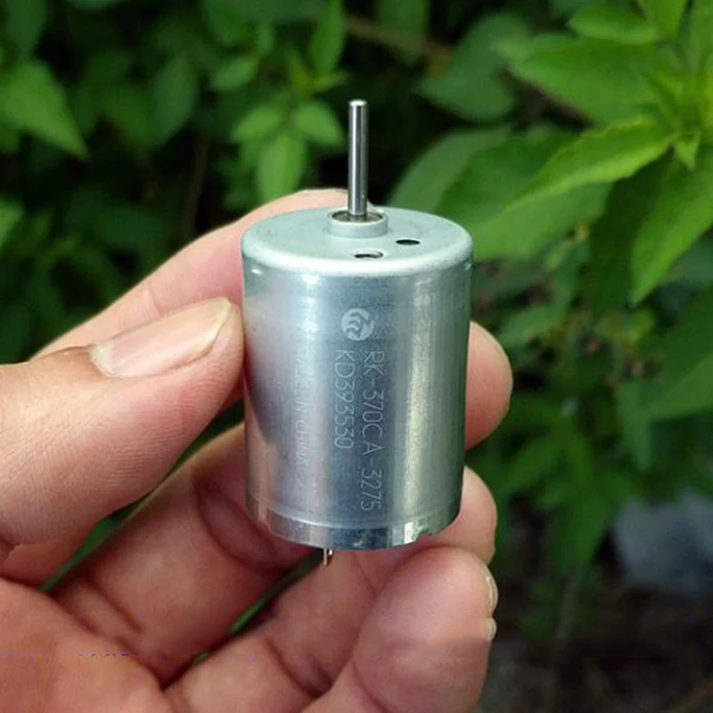 1 шт. MABUCHI RK 370CA 3275 DC 5V 6V 12V 27300 об/мин высокого Скорость большим вращающим моментом 24