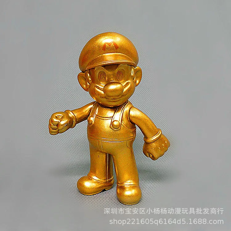1 шт. Super mario bros мини Марио и Луиджи Йоши одна часть фигуры Действие игрушки ПВХ