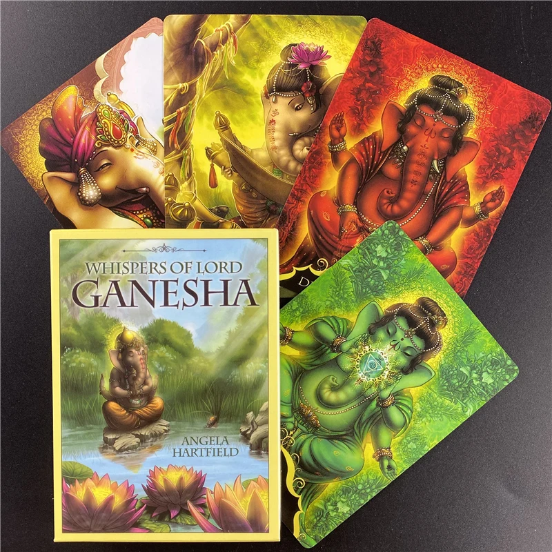 Шепот Властелина Ганеша набор карт с изображением оракла - Цена: 2.36