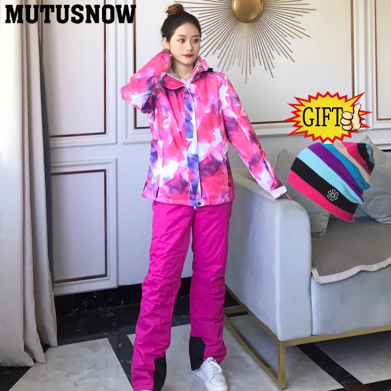 Лыжный костюм женский брендовый новинка 2020 Высококачественная куртка для