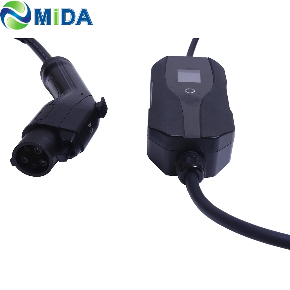 Зарядное устройство для электромобилей Level 2 J1772 тип 1 8A 10A 13A 16A 3 6 кВт EVSE