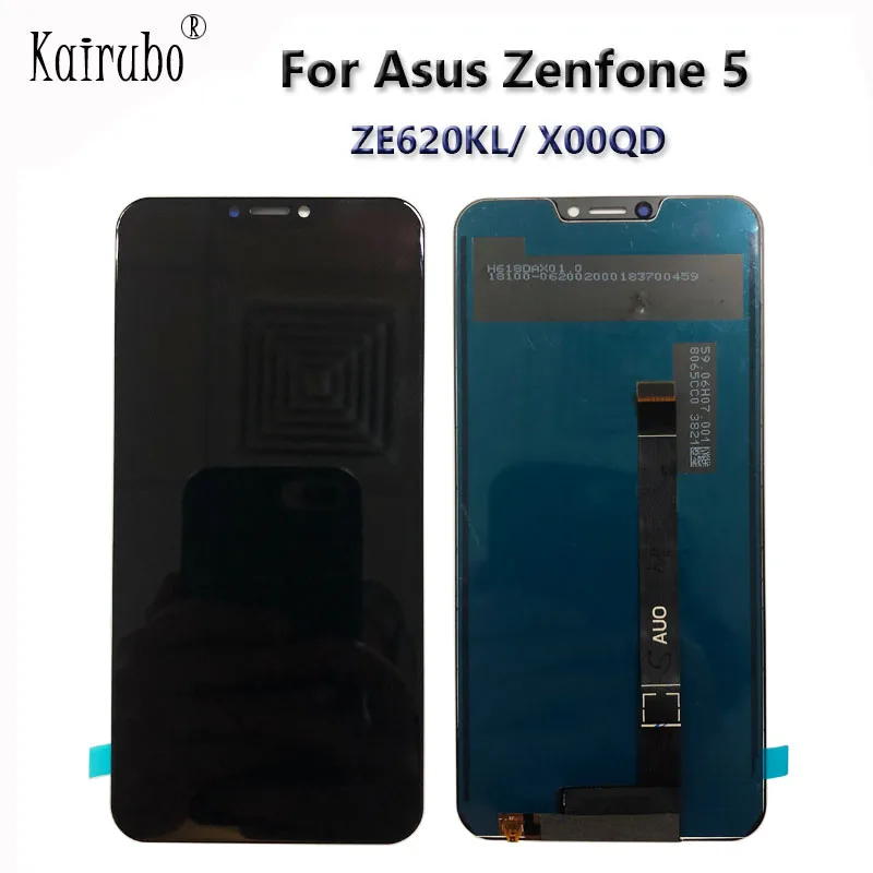 ЖК-дисплей 6 2 дюйма для Asus Zenfone 5 ZE620KL сенсорный экран дигитайзер в сборе запасные