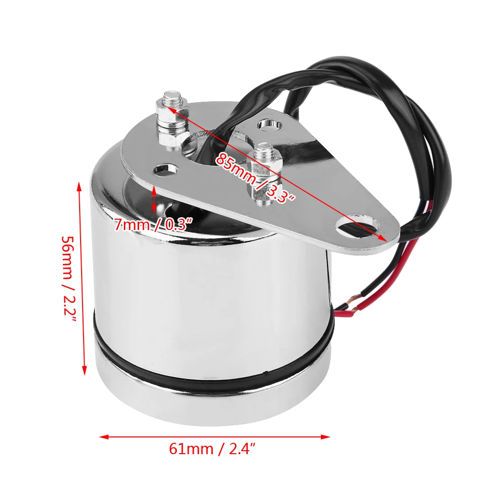 12V LED Light Digital Voltmeter Voltage Meter Gauge Chrome Plating Waterproof Universal for most motorcycle motorbike scooter | Автомобили