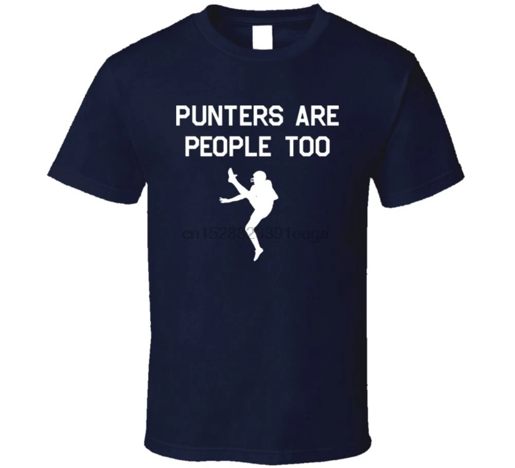 Пантеры люди слишком Смешные футбол Kicker Punt футболка крутая Повседневная pride
