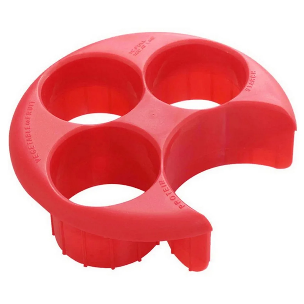 Портативный мера для еды часть Управление пластина Похудение инструмент Еда